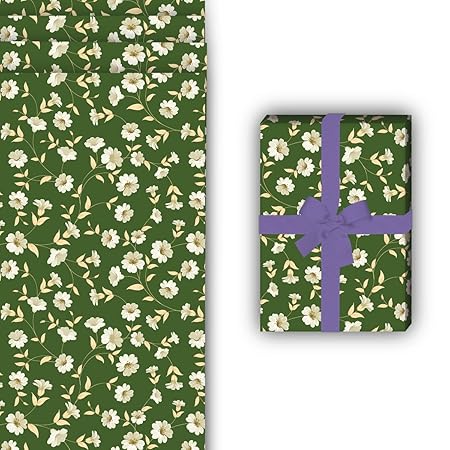 hellblau dekorpapier mit blumen fur tolle geschenk verpackung und uberraschungen basteln 32 x 48cm 4 bogen botanisches shabby chic geschenkpapier set papierprodukte papier entecservicesinc com