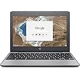 HP 11.6 Inch high performance Chromebook Laptop Computer, Intel Celeron N3060 Up to 2.48GHz, 4GB Memory, 16GB eMMC, WiFi 802.
