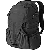 Helikon-Tex RAIDER 20 L Tactical Backpack, Black &ndash; Cordura MOLLE Daypack with Hydration Sleeve &amp; Rain Cover