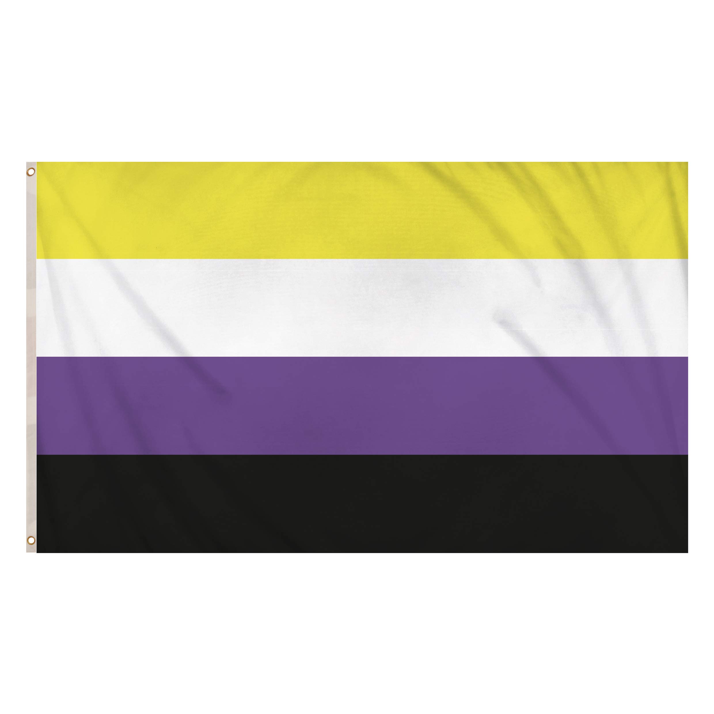 Henbrandt Non Binary Gay Pride LGBTQ+ Flag 5ft x 3ft