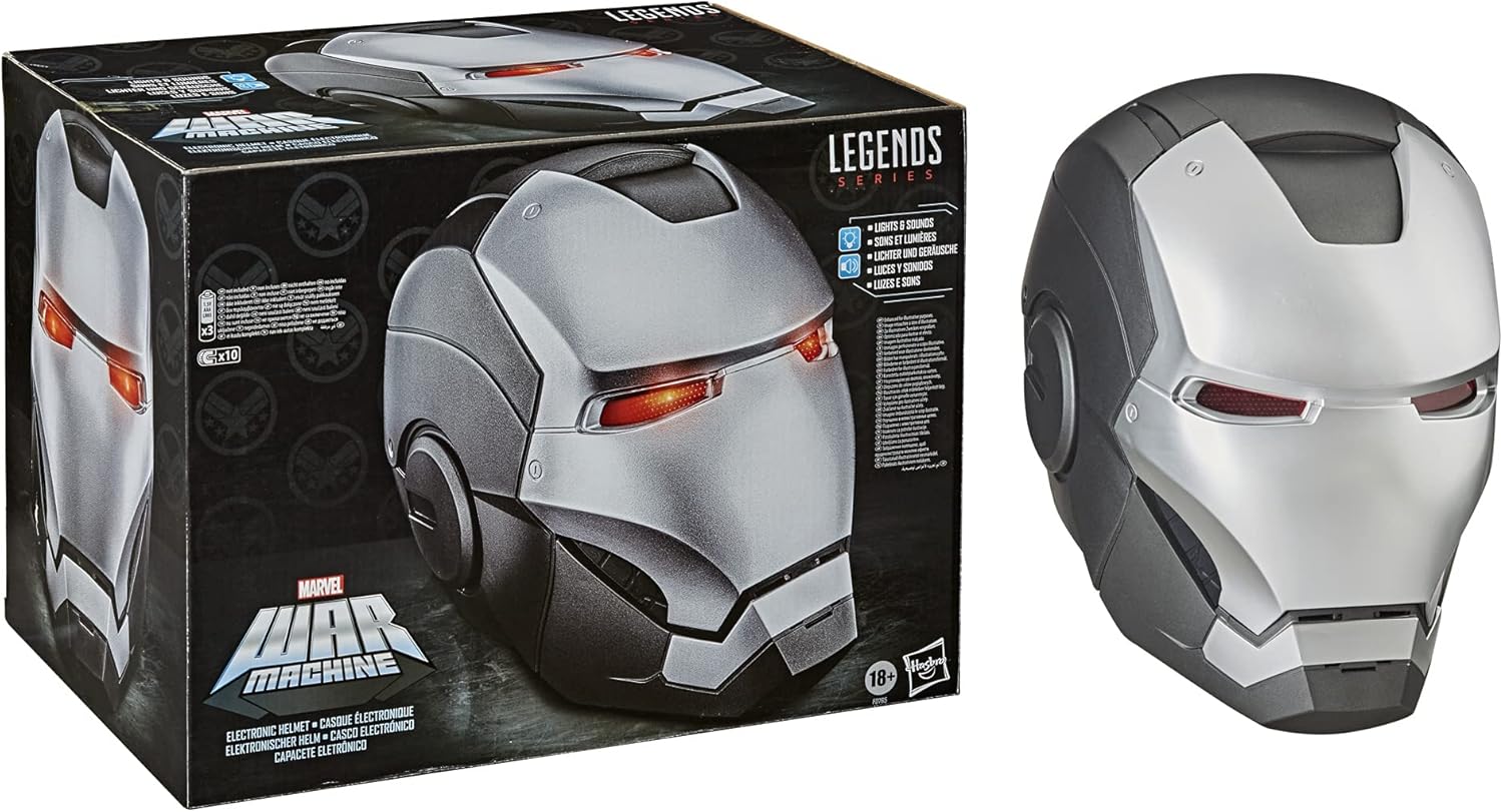 AVN LEGENDS GEAR WAR MACHINE HELMET, Silver - Image 5