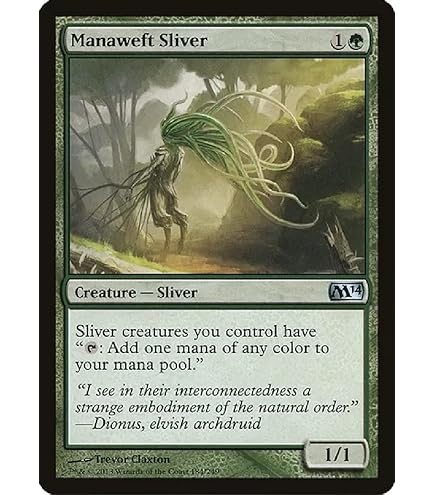 Magic The Gathering - Bonescythe Sliver - Magic 2014 Card Magic The Gathering Adventures: Slivers In Magic 2014 Sliver Mtg - Foto 8