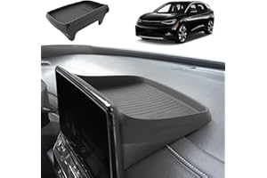 ECOZEN 2025 Audi Q5 Dash Console Organizer - Behind Screen Organizer For 2021-2025 Audi Q5/Q5L/A5/S5 & 2020-2025 Audi A4L/A4/S4 & 2020-2025 VW ID.4 Accessories Silicone Dashboard Storage