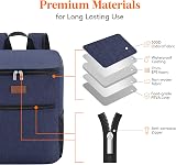 Lifewit 21L Soft Cooler Backpack with Hard Liner Dark Blue 30 Cans view 5