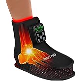 DGXINJUN Red Light Therapy for Foot, Near Infrared Light Therapy Feet Ankles Pain Relief Boots, Cordless Portable Rechargeable Device for Home Travel Use, with 6000mAh Battery