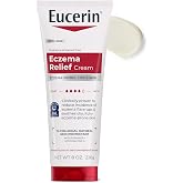Eucerin Eczema Relief Body Cream with Colloidal Oatmeal, 8 OZ | Daily Eczema Cream, Soothes Eczema-Prone, Itchy Skin, Reduced Flare Ups, NEA Accepted, Fragrance Free, Steroid Free