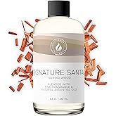 Aroma Country Signature Santal Diffuser Oil - Luxury Essential Oils for Diffuser Refill & Air Freshener Room Spray - Long-Lasting & Natural Home Fragrance, Sandalwood Scented Oil (8.5 Fl. oz)