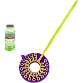 Gazillion Mega-Zillion Wand, 33 Mini Wands, 3ft. Handle &amp; 2 Bottles of Solution - Create Zillions of Bubbles in Seconds!