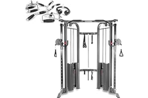 XMARK Functional Trainer Cable Machine, Commercial and Home Gym Functional Trainers