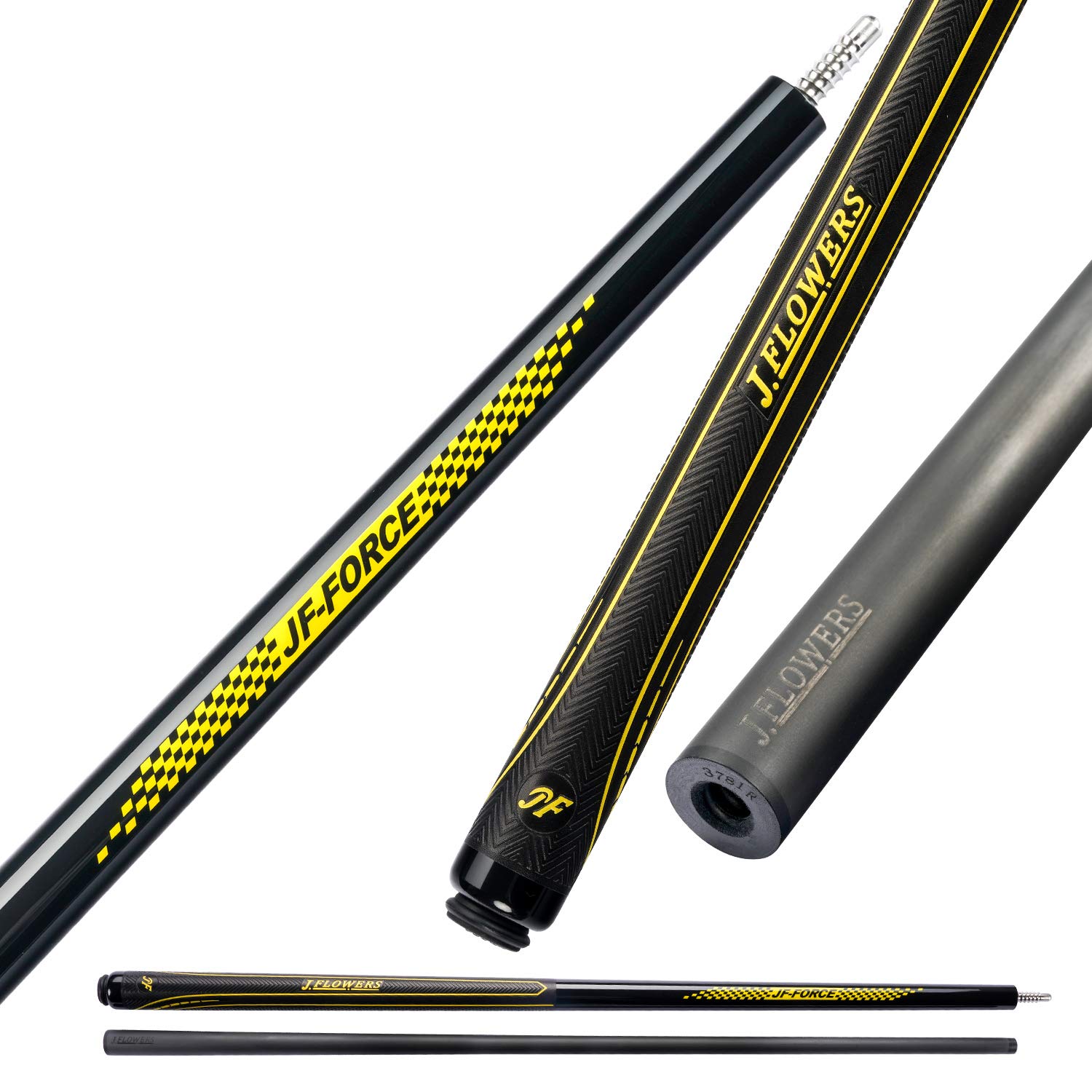 KONLLEN Jflowers JF-BK1 BK2 Billiards Punch Jump Cue Carbon Fiber