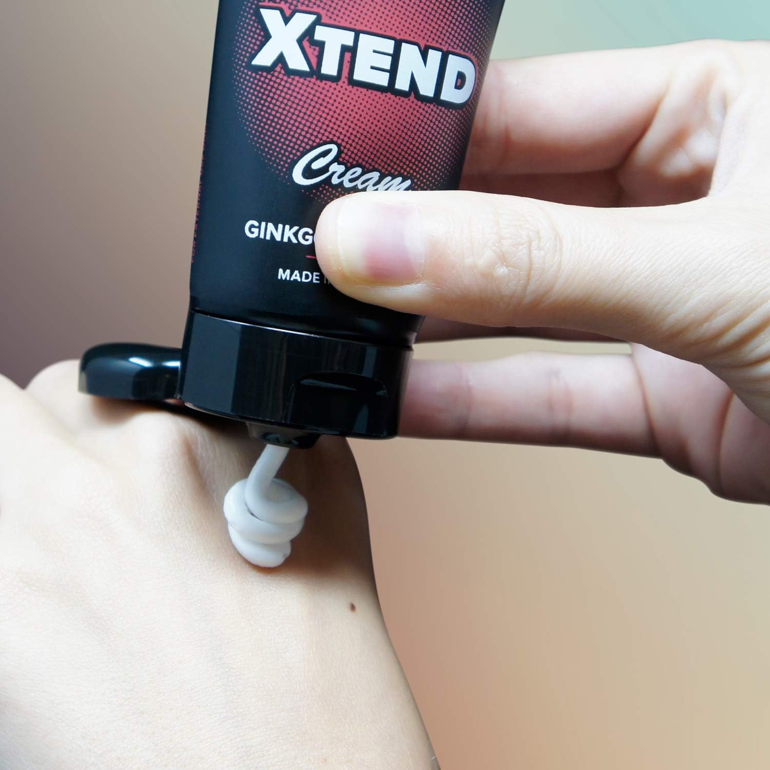pjur Man XTEND Cream - Erection Cream for Men who Want More - with Ginkgo and Ginseng Extract for prolonged Pleasure (50ml) - Image 4