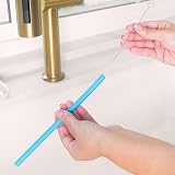 Joie Rainbow Silicone Straws Reusable 6 Pieces with Cleaning Brush view 4
