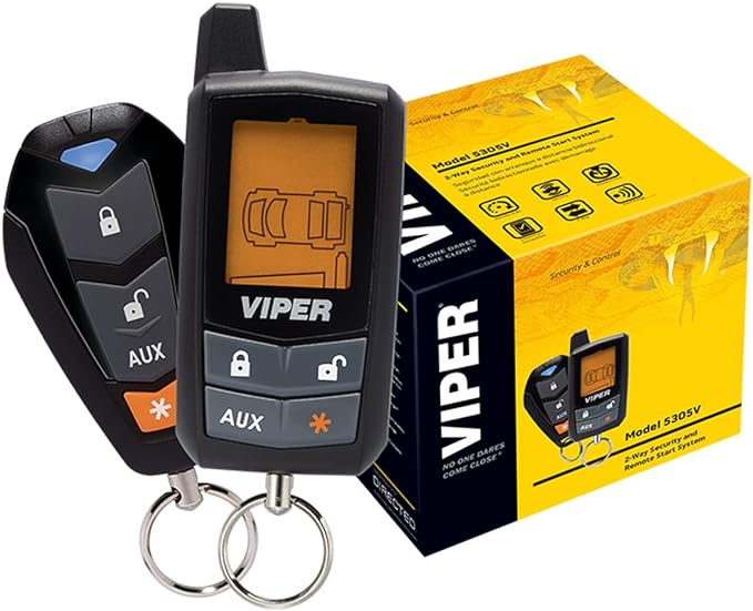 Amazon Com Viper 5305v 2 Way Lcd Vehicle Car Alarm Keyless Entry Remorte Start System