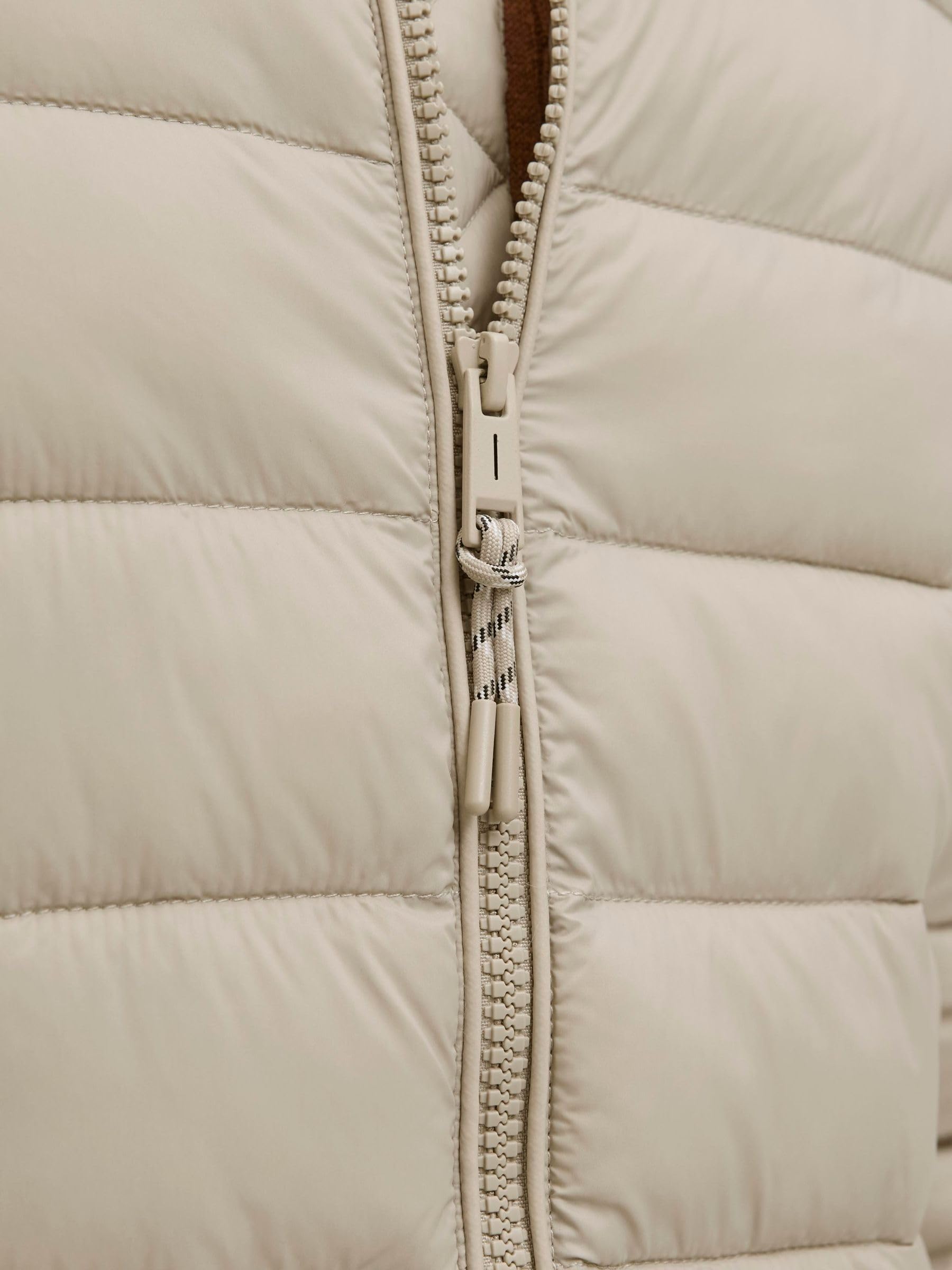 JACK & JONES Herren Jjebradley Light Puffer Collar Noos, Crockery, m 5