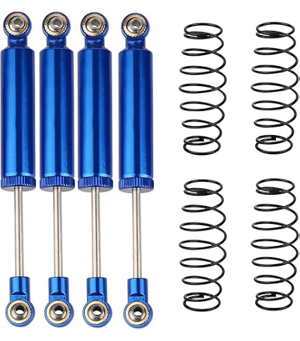 Alloy 112mm Internal Spring Shock Absorbers For 1/10 RC Crawler Trucks – 4PCS Set, Fits HPI, HSP, Axial, Losi, RC4WD - View #8