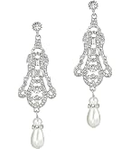 Amazon.com: BABEYOND 1920s Flapper Art Deco Gatsby Earrings  display picture 3