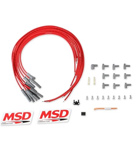 Amazon.com: MSD Street Fire 5551 Spark Plug Wire Set : Automotive