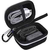 worfty Case for Blukar/GearLight/Lepro/Lighting Ever/Eveready LED Rechargeable Headlamps - Hard Protective Travel Carrying Bag, Case Only (Black)