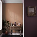 Crown 2.5L Breatheasy Matt Emulsion Paint for Walls Ceilings Saddle Stitch view 2
