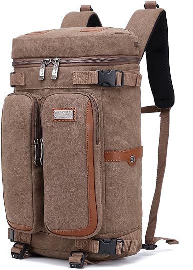 rugged canvas backpack