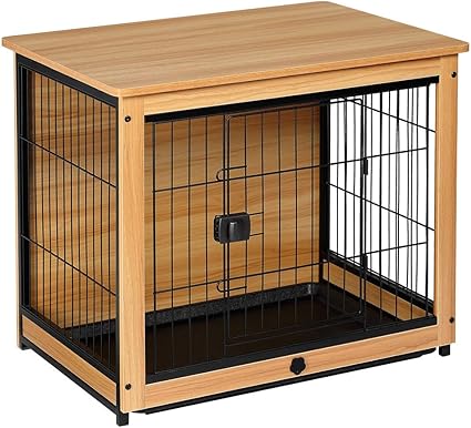 Amazon ウディサークル 木製 ドッグサークル ドッグケージ ペット用ケージ 犬ハウス 室内 インテリア 屋根付き トレー付き お手入れ簡単 超小型犬 小型犬向け 78lｘ57wｘ64 5h Heyixi ケージ 通販