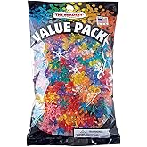 The Beadery - 18mm Sunburst Beads, Transparent Multi - 270 Pieces - 950V029