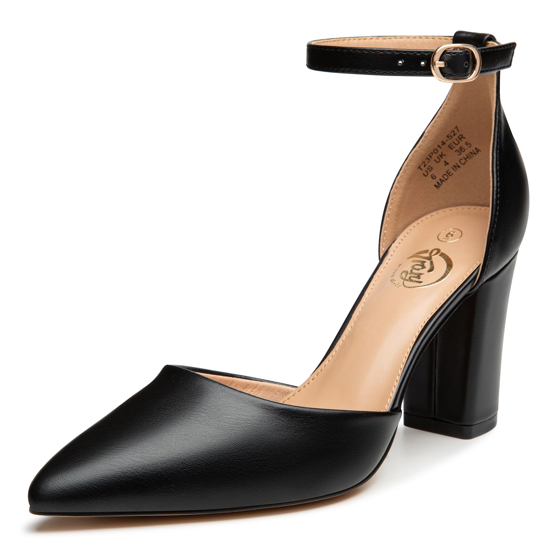 New Black pointy toe pumps Heels Size 8