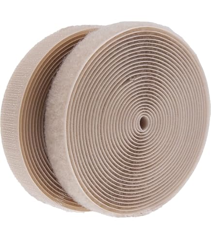 VELCRO Brand 90678 Hook And Loop Sticky Back Tape, 3/4 In W, 5 Ft L, W