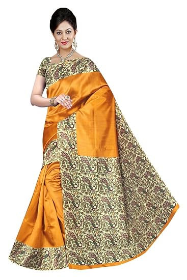 Winza Designer Silk Saree with Blouse Piece