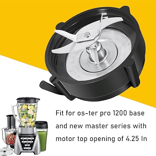 Pro 1200 Blender Blade Compatible with Oster Pro 1200 Blenders with with  Jar Base Bottom and Rubber O-Ring Gas