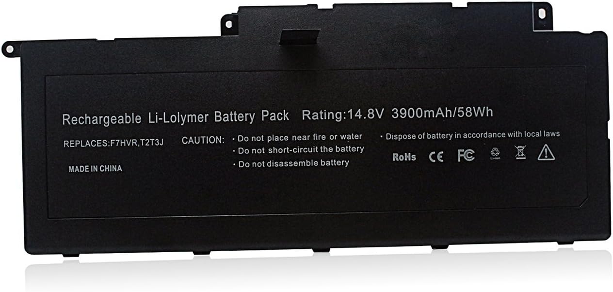 ADDWR New Laptop Battery for Dell Lnspiron 17 7737 /15 7537 Series F7HVR 062VNH G4YJM T2T3J [Li-ion 58Wh/14.8V]