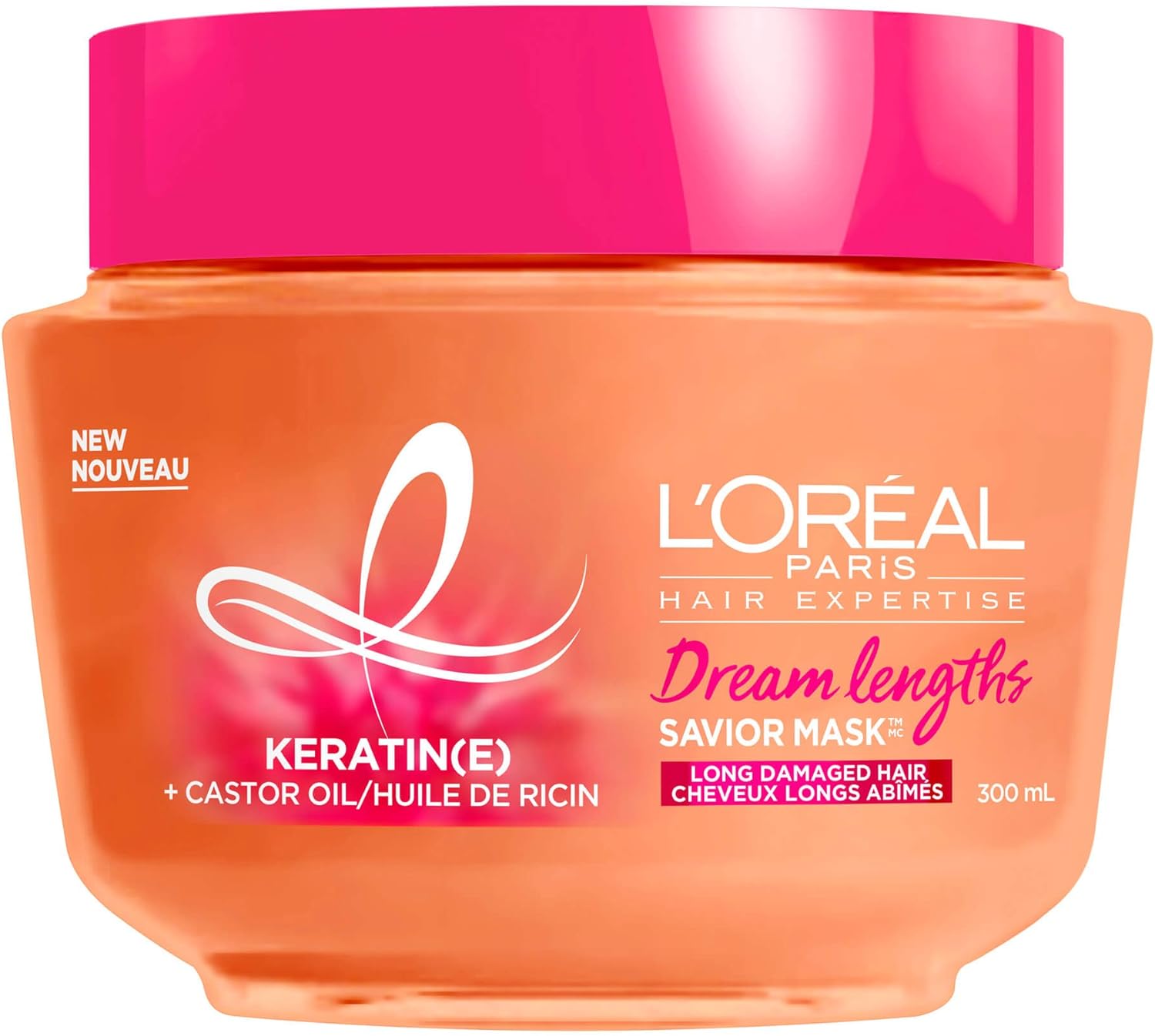 L'Oreal Paris Dream Lengths Mask Treatment for Long Hair with Keratin