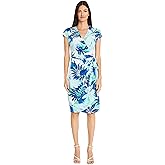 Maggy London Womens Printed Matte Jersey Wrap