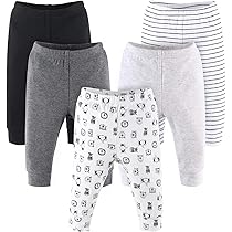 The Peanutshell 5 Pack Baby Boy or Girl Pants Set - 100