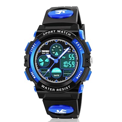 Boy Digital Watch Gifts for 5-15 Year Old Boys Girl Teen, Sports Watch Toys for 6-16 Year Old Boy Girl Present for Kids Age 6-16