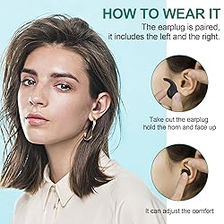 Swimming Ear Plugs for Adults,3 Pairs Waterproof