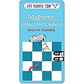 The Purple Cow Magnetic Travel Snakes & Ladders