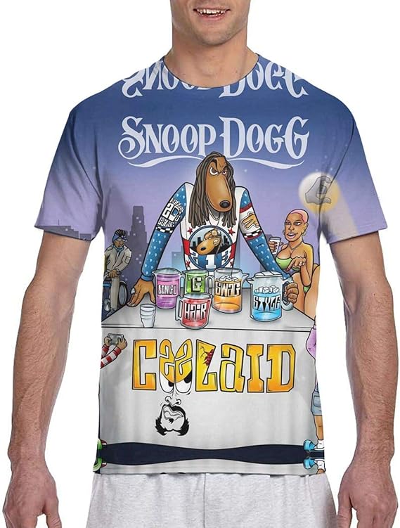 Amazon Co Jp スヌープ ドッグ 2 男女兼用 夏服 半袖 おしゃれ 3d プリント 青少年 Tシャツ日常用 メンズ 吸水速乾 ティー シャツ シンプル 無地 半袖 通勤 通学 運動 スリムフィット ティーシャツ 服 ファッション小物