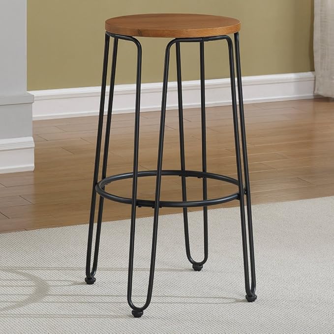 American Woodcrafters Temple Backless Bar Stool Furniture