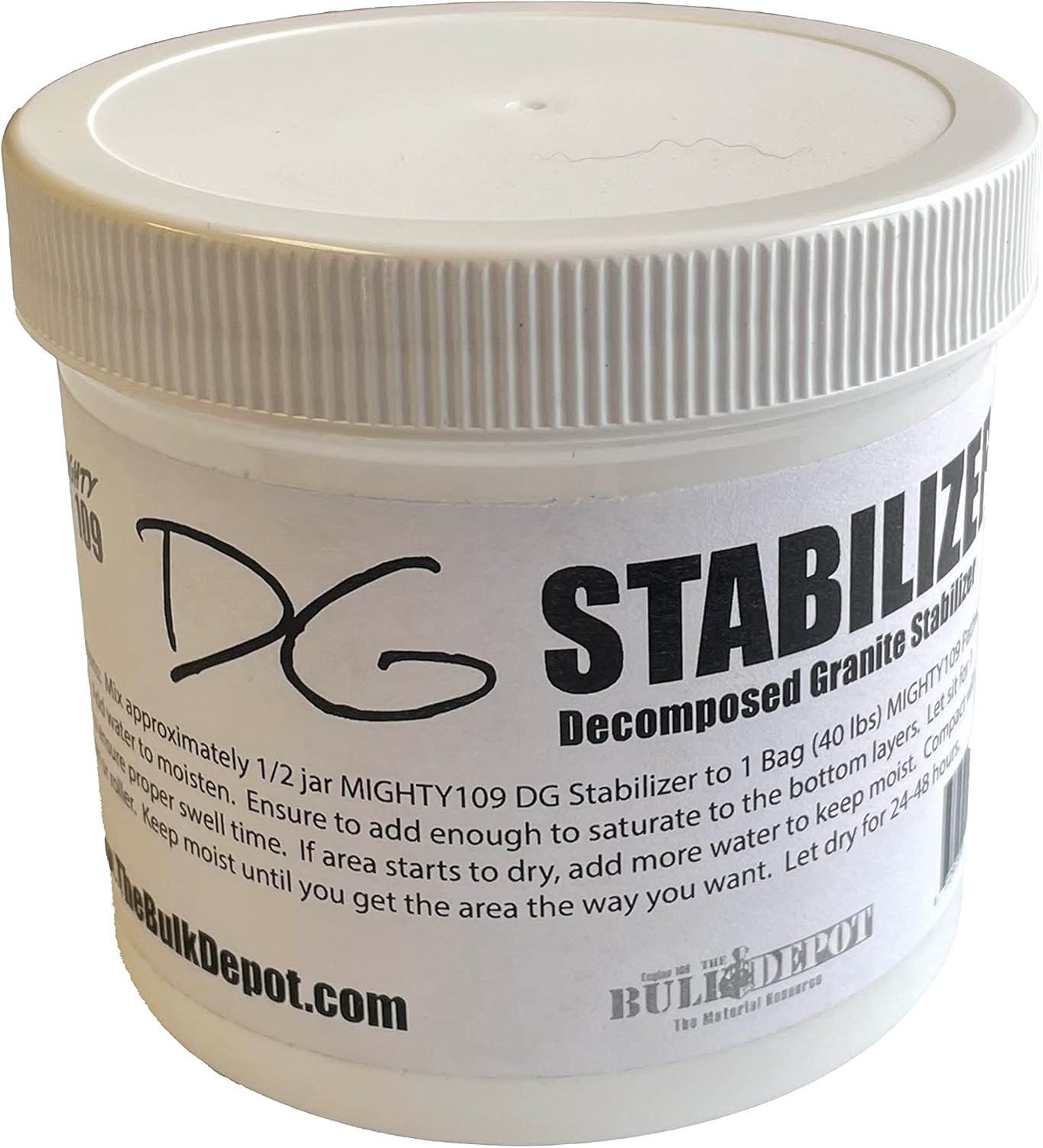 Hardscaping Materials - DG Stabilizer, Covers About 80-120 lbs of Decomposed Granite