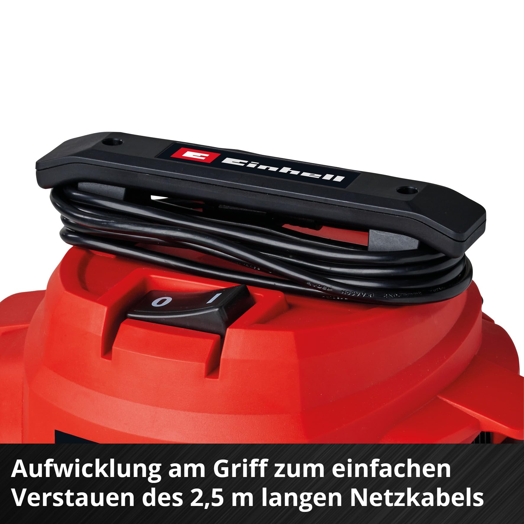 Einhell Nass-Trockensauger TC-VC 1812/1 S (1250 W, 180 mbar, 4 Lenkrollen, 12 L Behälter, inkl. Fugen- & Kombidüse, Schaumstofffilter, Schmutzfangsack & Filterbeutel) 5