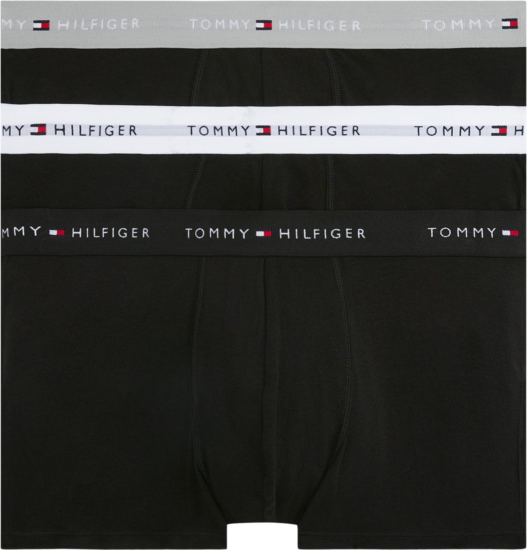 Tommy Hilfiger Herren 3er Pack Boxershorts Trunks Unterwäsche