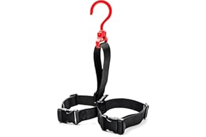 SAMSFX Fishing Wader Boot Hanger Adjustable Strap for Storage Drying