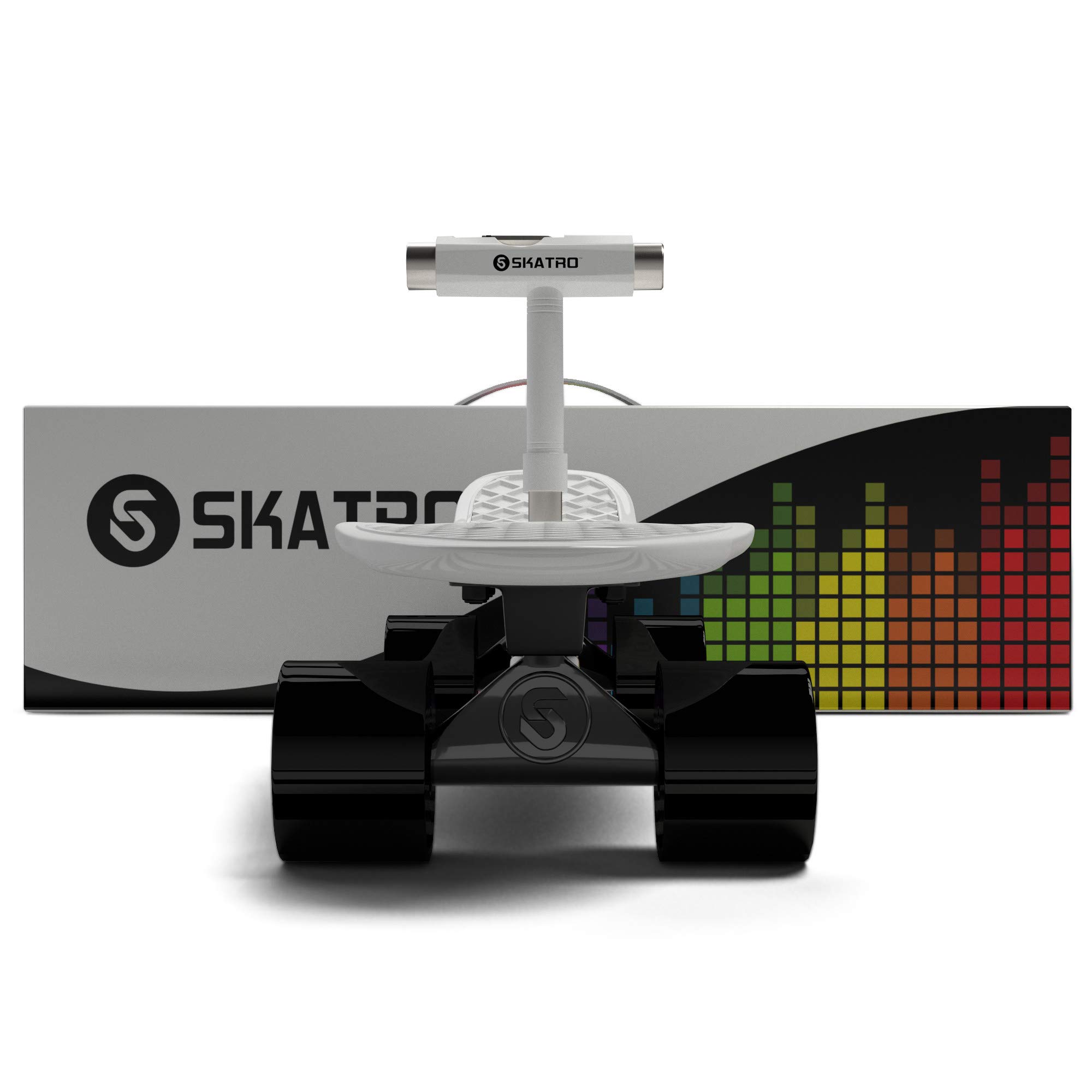 Skatro Picasso Mini Cruiser 22x6 Pouces Planche Plastique Rétro
