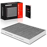 A-Premium Cabin Air Filter w/Activated Carbon Compatible with Audi, Porsche | for Audi Q7 2007-2015 &amp; Porsche Cayenne 2003-2018 &amp; Volkswagen Touareg 2004-2017, Replace# 7H0819631A