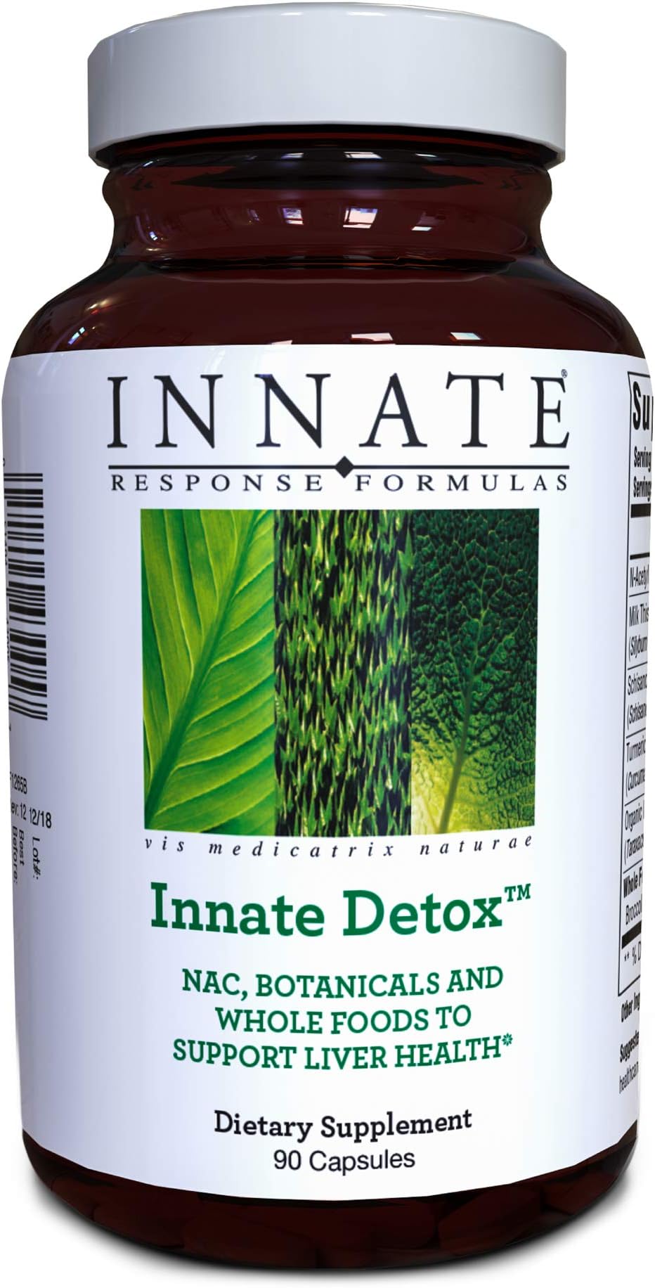 INNATE Response Formulas, Innate Detox, Liver Support Formula, 90 Capsules (30 Servings)