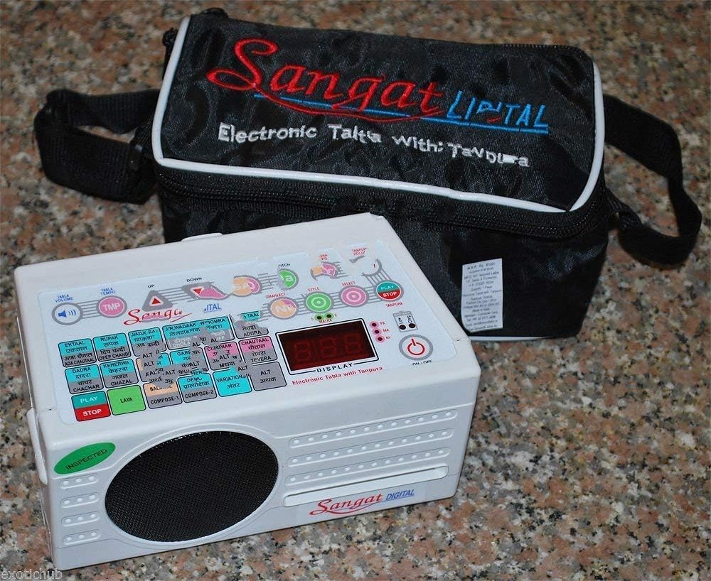 NEW Sangat Digital, Electronic Tanpura with Tabla, Pakhawaj, Duff & Dholak in one instrument. MRS,1.14