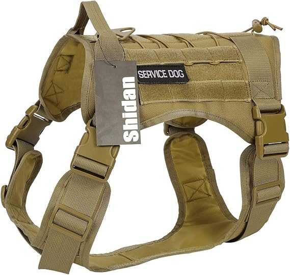 Xidan Tactique Service Chien Gilet Patrouille Militaire K9 Chien