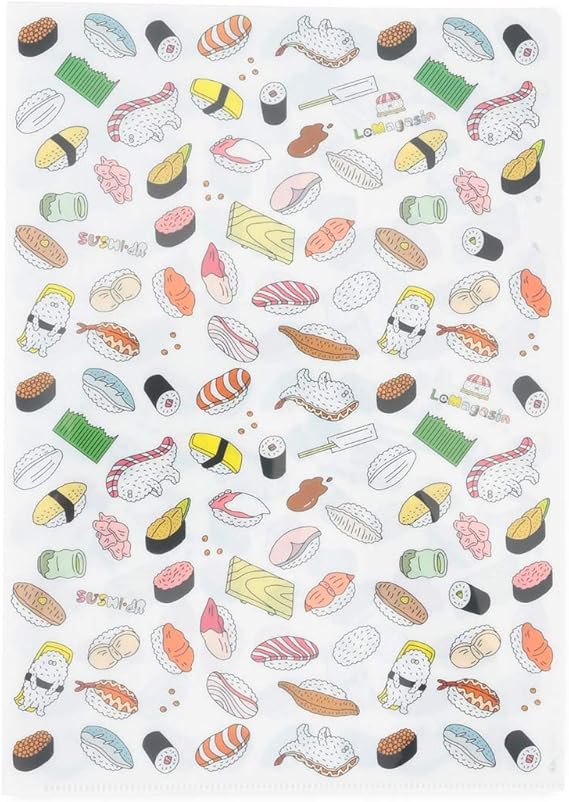Amazon アダム エ ロペ ル マガザン Adam Et Rope Le Magasin Sushi L A スシエルエー クリアファイル その他 99 F ファッション小物 通販
