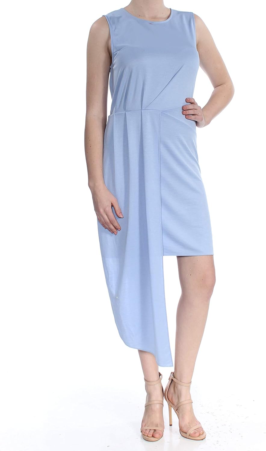 bar iii pleated maxi dress